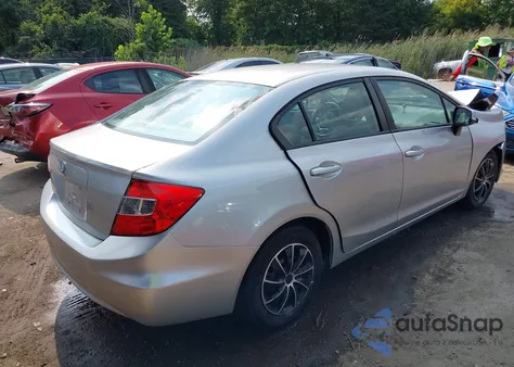2012 Honda Civic Lx z USA, uszkodzony, nr VIN 19XFB2F5XCE356258